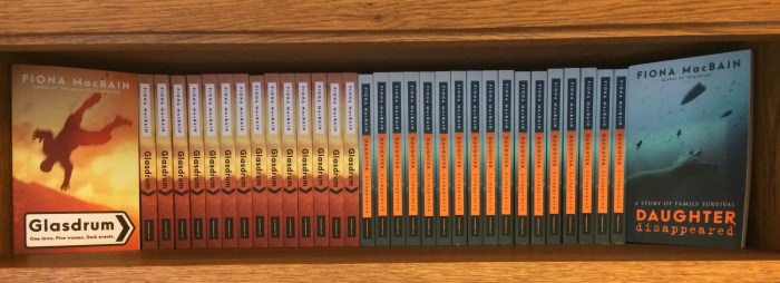 Books on shelf sept 17